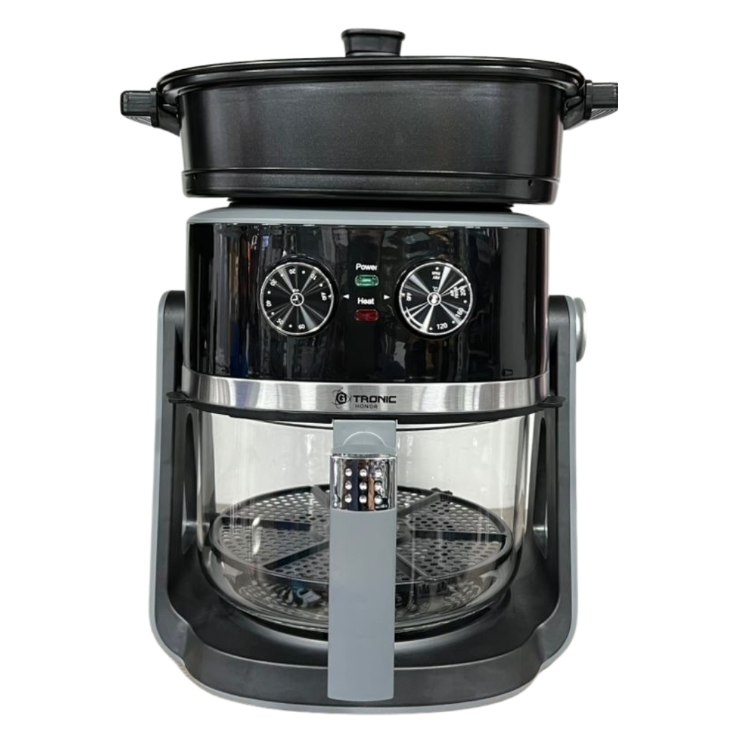 Freidora de Aire Giro Grill 1500W 5 Litros de Perrilla Gtronic