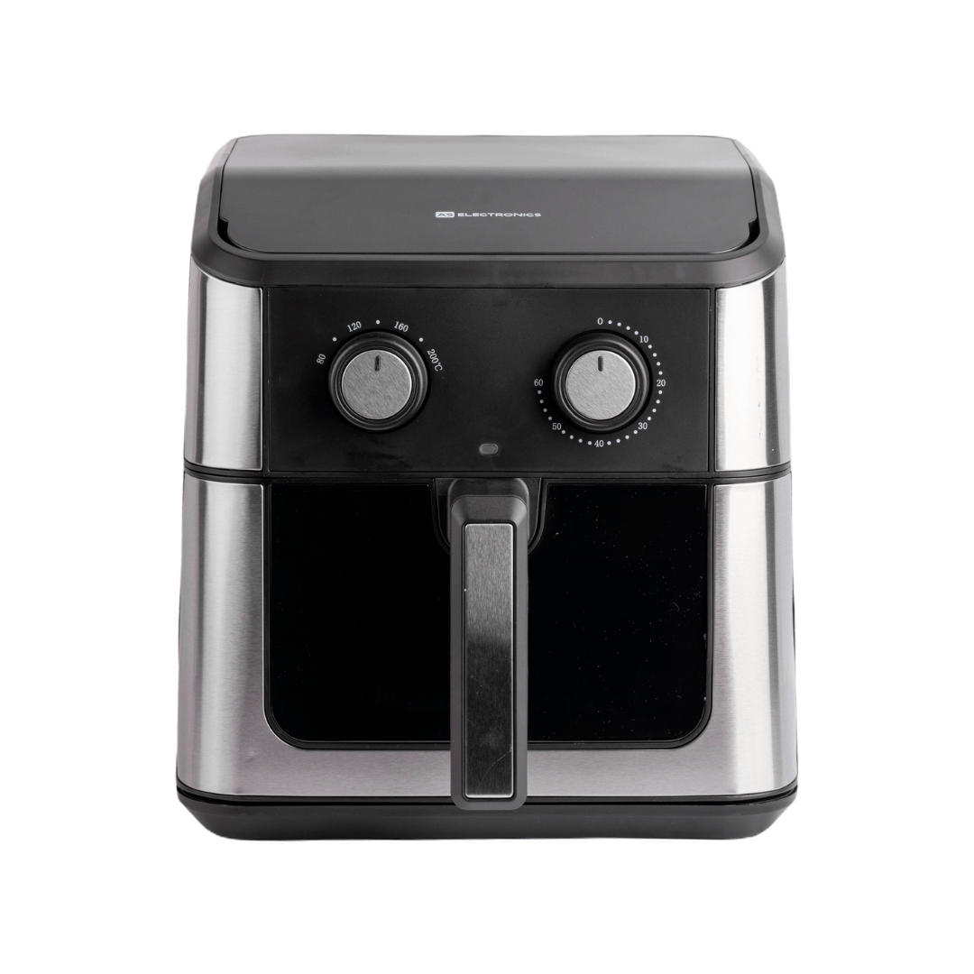 Freidora de Aire 8 Litros Con Perrillas  1400W AS Electronic