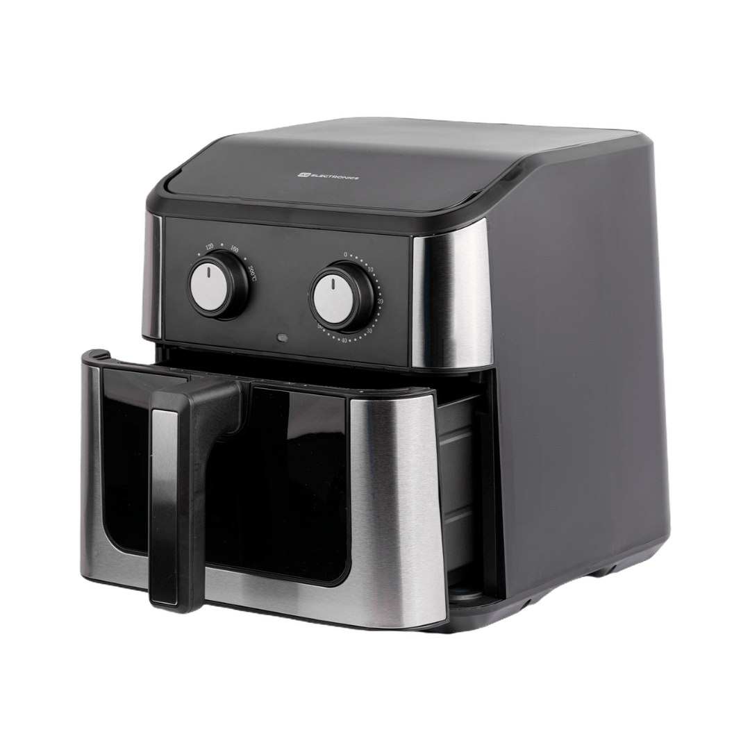 Freidora de Aire 8 Litros Con Perrillas  1400W AS Electronic