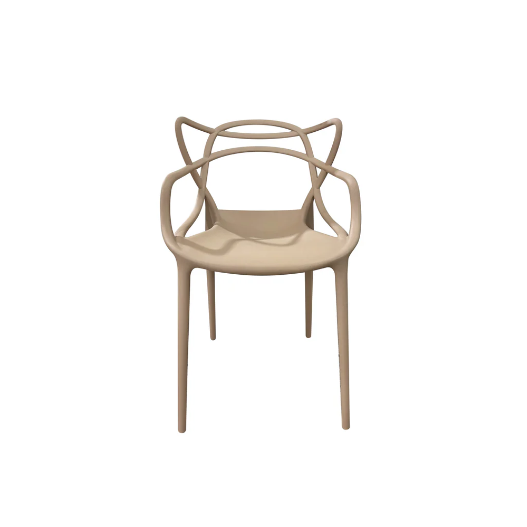 Silla Decorativa Multiuso Beige Powerfik