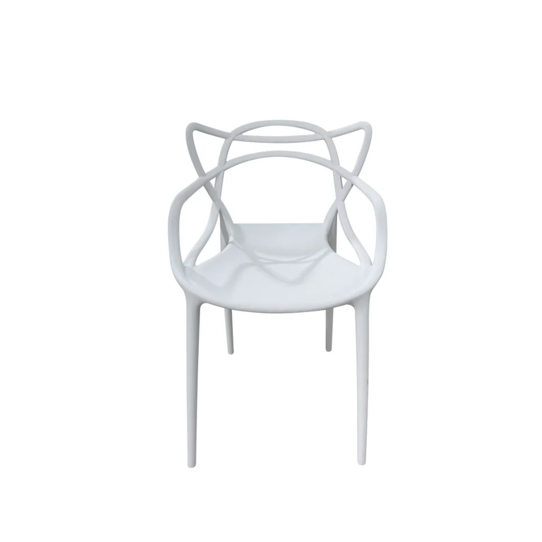 Silla Decorativa Multiuso Blanca Powerfik