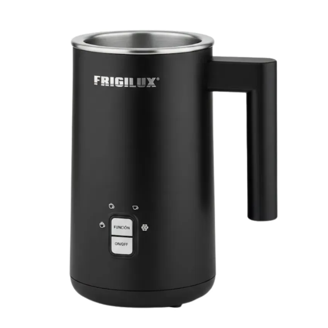 Espumador de Leche Acero Inoxidable 4 Funciones Frigilux