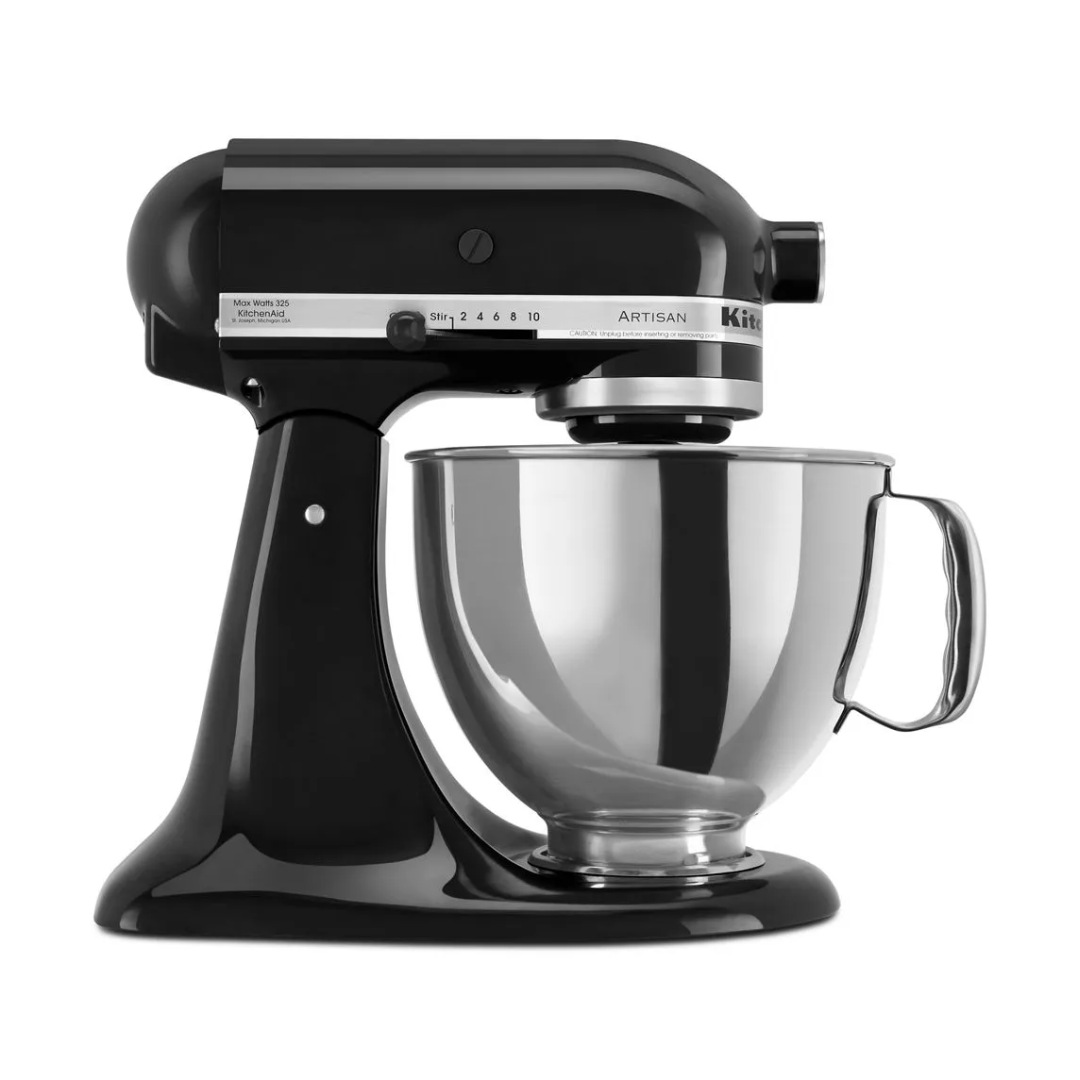 Batidora Artisan 43.7 Litros 10 Velocidades Negra Kitchenaid