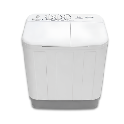 Lavadora Semi Automática Doble Tina 8KG Blanca HITECH