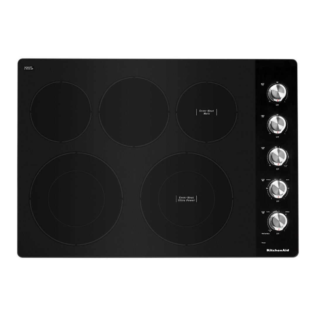 Tope Eléctrico de Vitroceramica 30" Kitchenaid