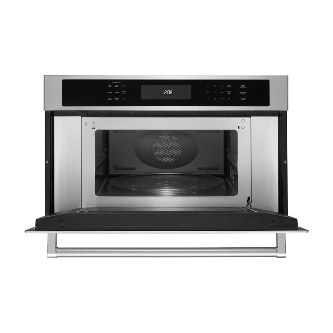 Horno Microonda Empotrable de 30" 1.4 Pies Cu Acero Inoxidable Kitchenaid