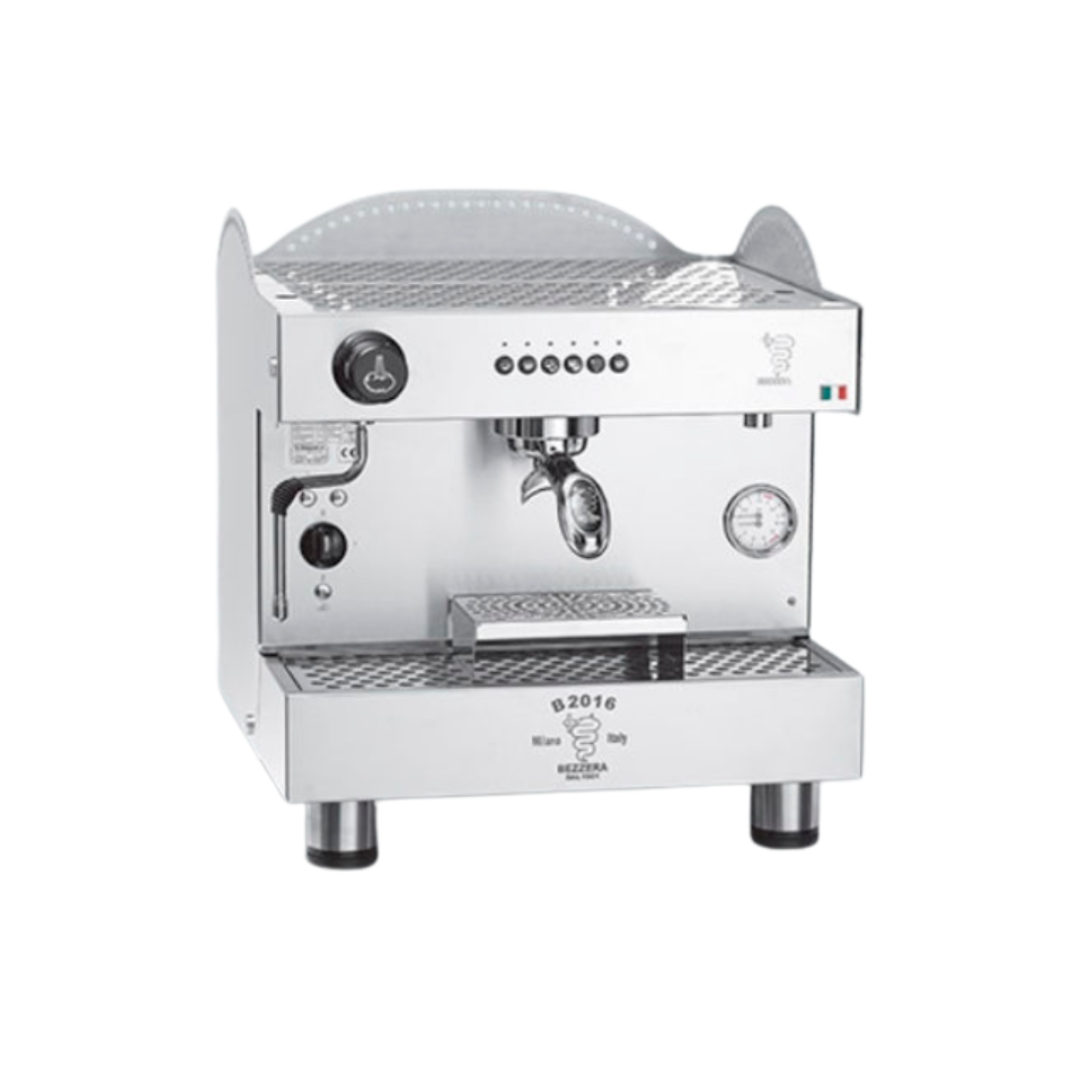 Maquina de Cafe Espresso Woddy 1 Grupo 5 Litros Acero Inoxidable BEZZERA