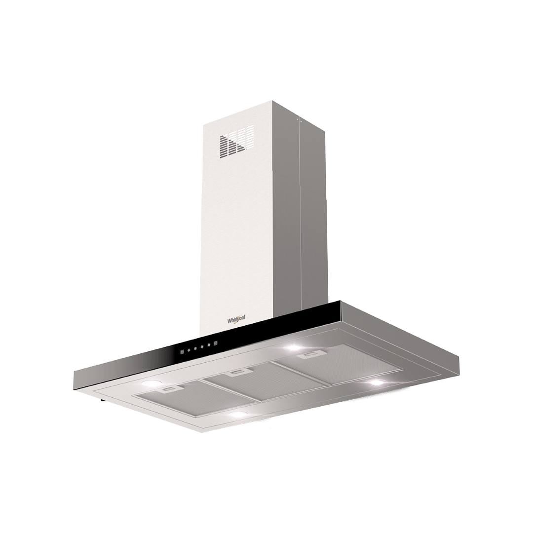 Campana Extractora de Isla Touch Acero Inoxidable 100 Cm Whirlpool