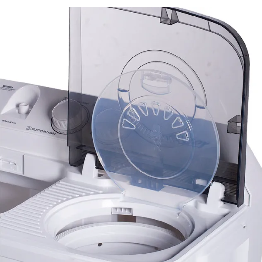 Lavadora Semiautomática Doble Tina  9Kg Blanco Oster