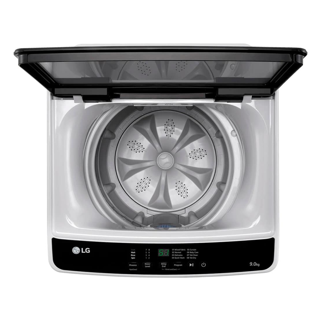 Lavadora  Automática Carga Superior 9 Kilos Blanca LG