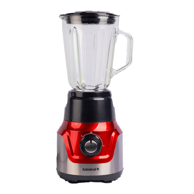 Licuadora 1.5L 2 Velocidades 800W Acero Roja Admiral