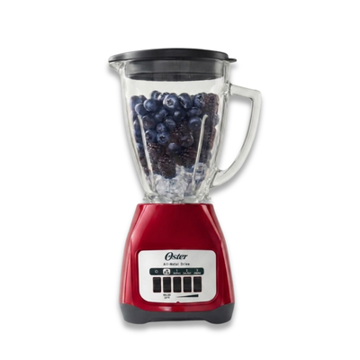 Licuadora 2 Velocidades Más Pulso y Vaso de Vidrio Roja  Oster® (Copia)