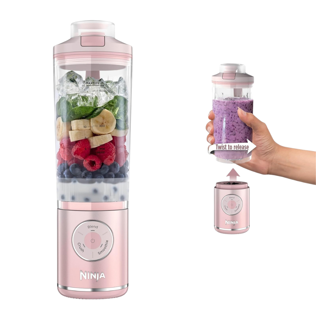 Licuadora Personal 3 Programas 22 0Z ROSA NINJA