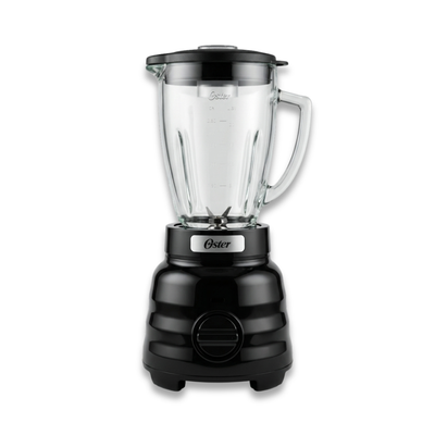 Licuadora NegrA De Perilla 3V Vaso De Vidrio OSTER
