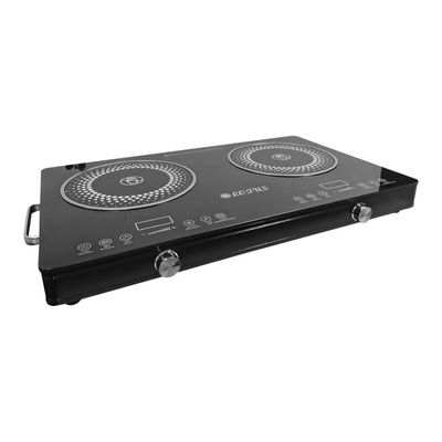 Cocina Infrarroja 2 Hornillas 7000w 110v Lutos