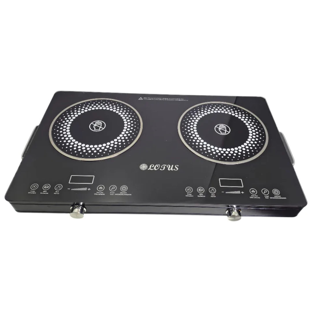 Cocina Infrarroja 2 Hornillas 7000w 110v Lutos