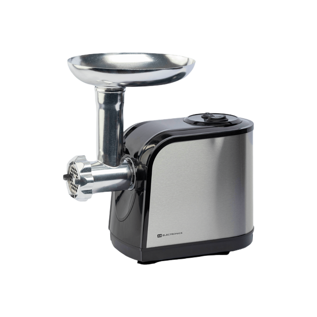 Molino de Carne 800W  En Acero Inoxidable AS Electronic