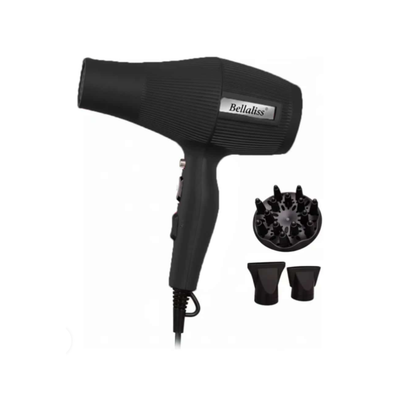 Secador de Cabellos Pro Hair Dryer 2000W Negro BellaLiss