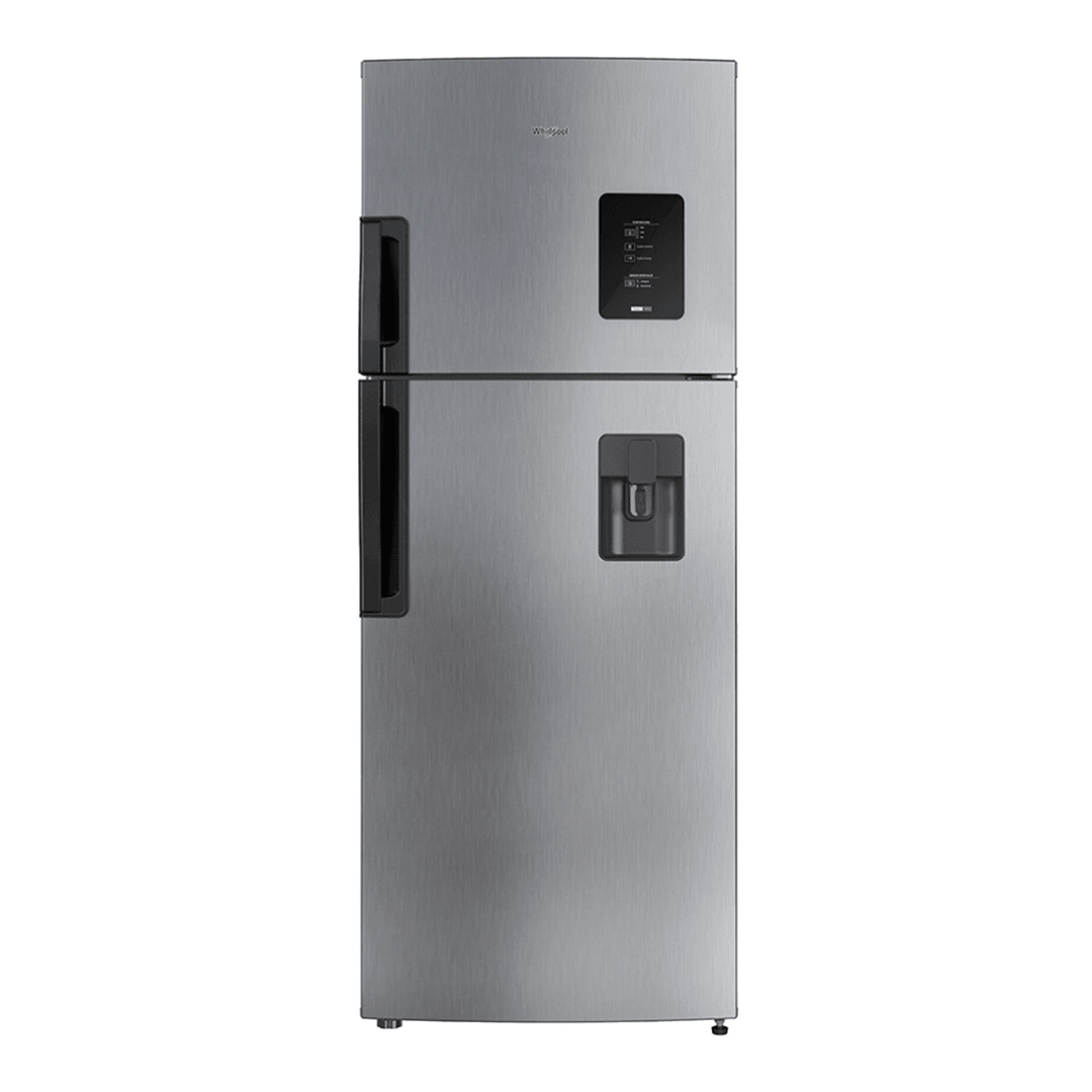 Nevera Top Munt 16 Pies Antihuellas 435 Litros Con Dispensador y Panel Whirlpool