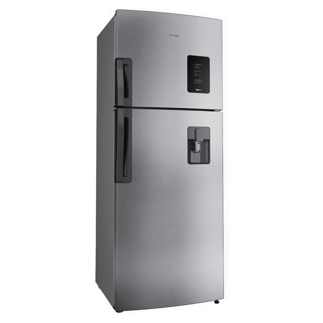 Nevera Top Munt 16 Pies Antihuellas 435 Litros Con Dispensador y Panel Whirlpool