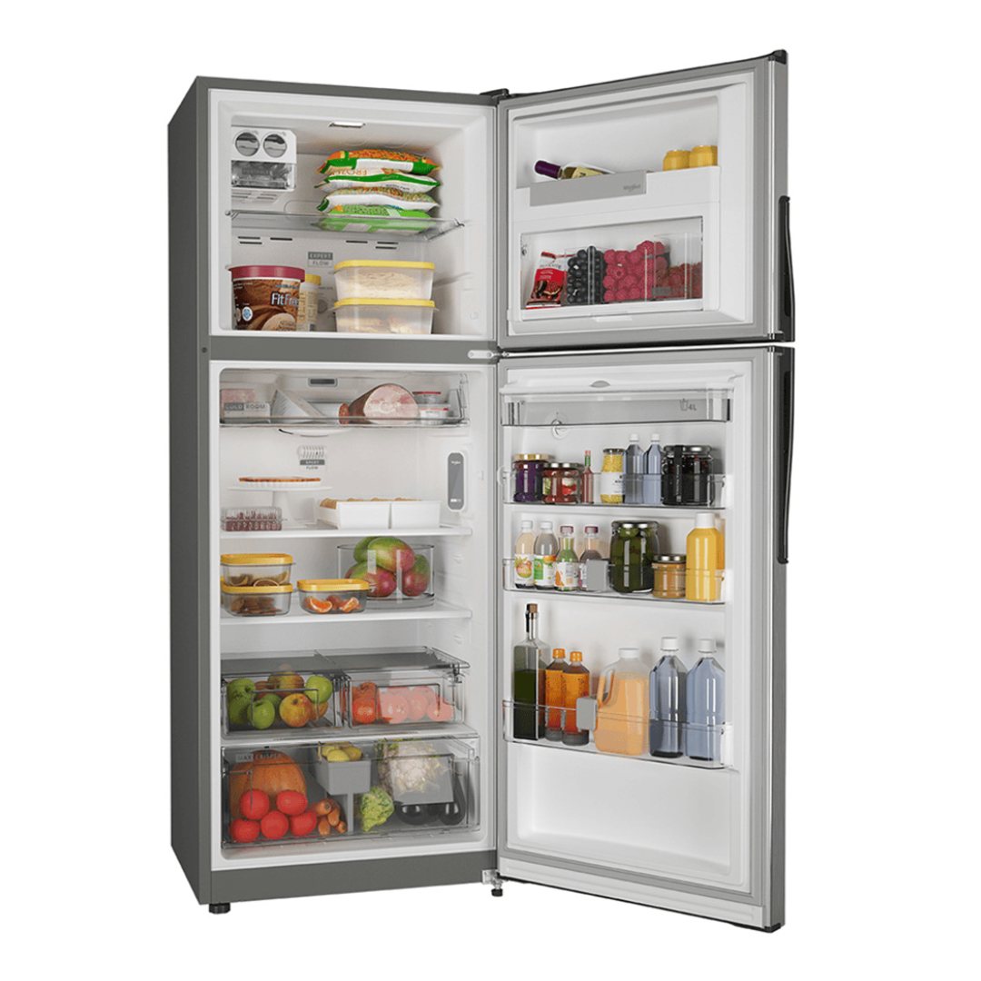 Nevera Top Munt 16 Pies Antihuellas 435 Litros Con Dispensador y Panel Whirlpool