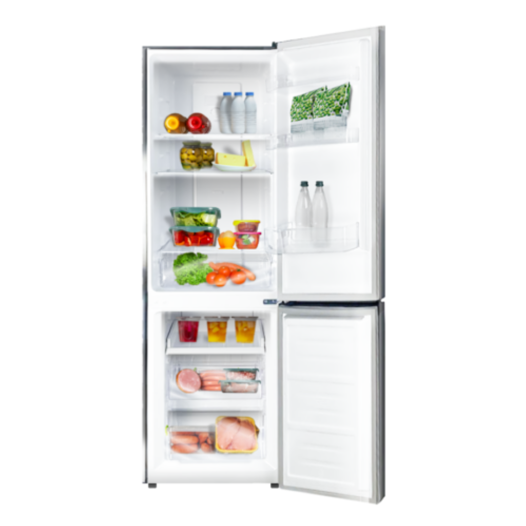 Nevera Top Frezzer 300 Litros Puertas Intercambiables Negro Grafito Mundo Blanco