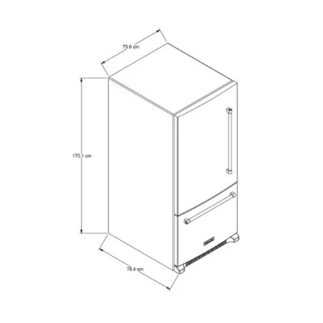 Nevera / Congelador (148 cm) Kitchenaid