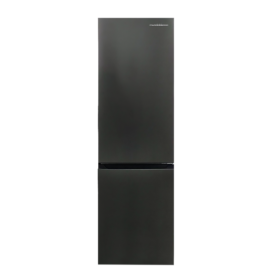 Nevera Top Frezzer 300 Litros Puertas Intercambiables Negro Grafito Mundo Blanco