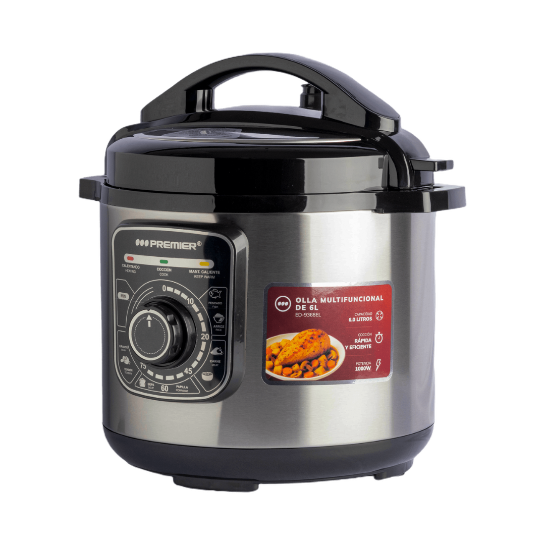 Olla de Presión Eléctrica Multifuncional 6 Litros Premier