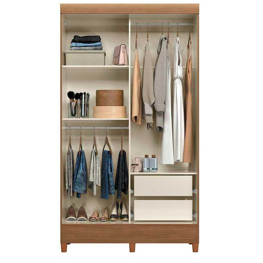 Closet 2 Puertas Corredizas Moderno Paris