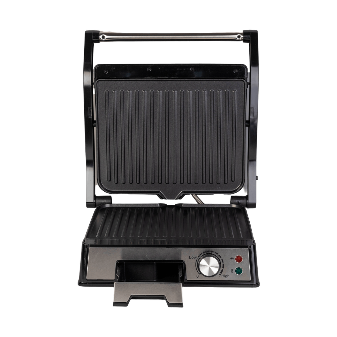 Sandwichera Tipo Plancha Grill Con Perrilla 2000W AS Electronic