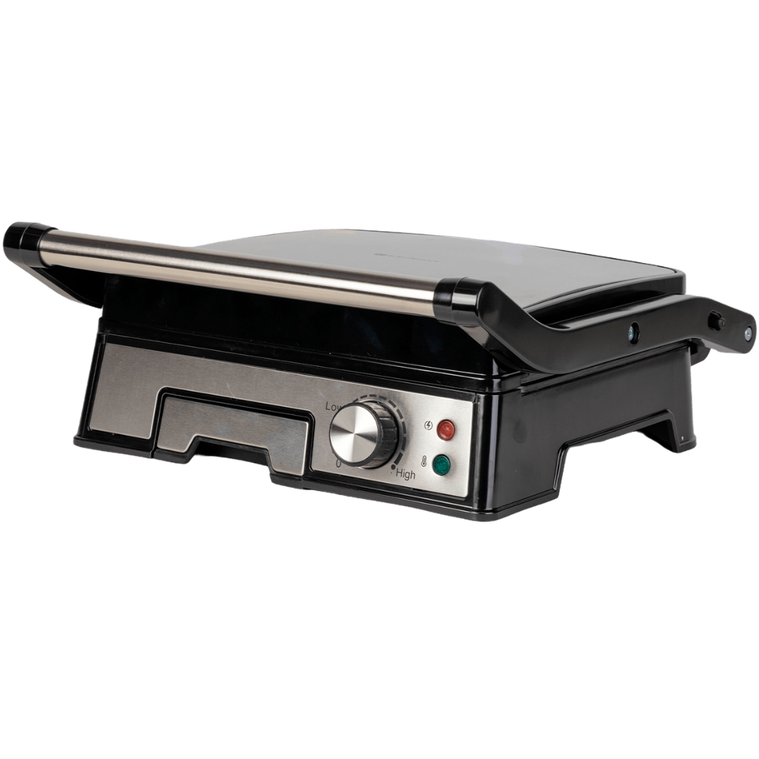 Sandwichera Tipo Plancha Grill Con Perrilla 2000W AS Electronic