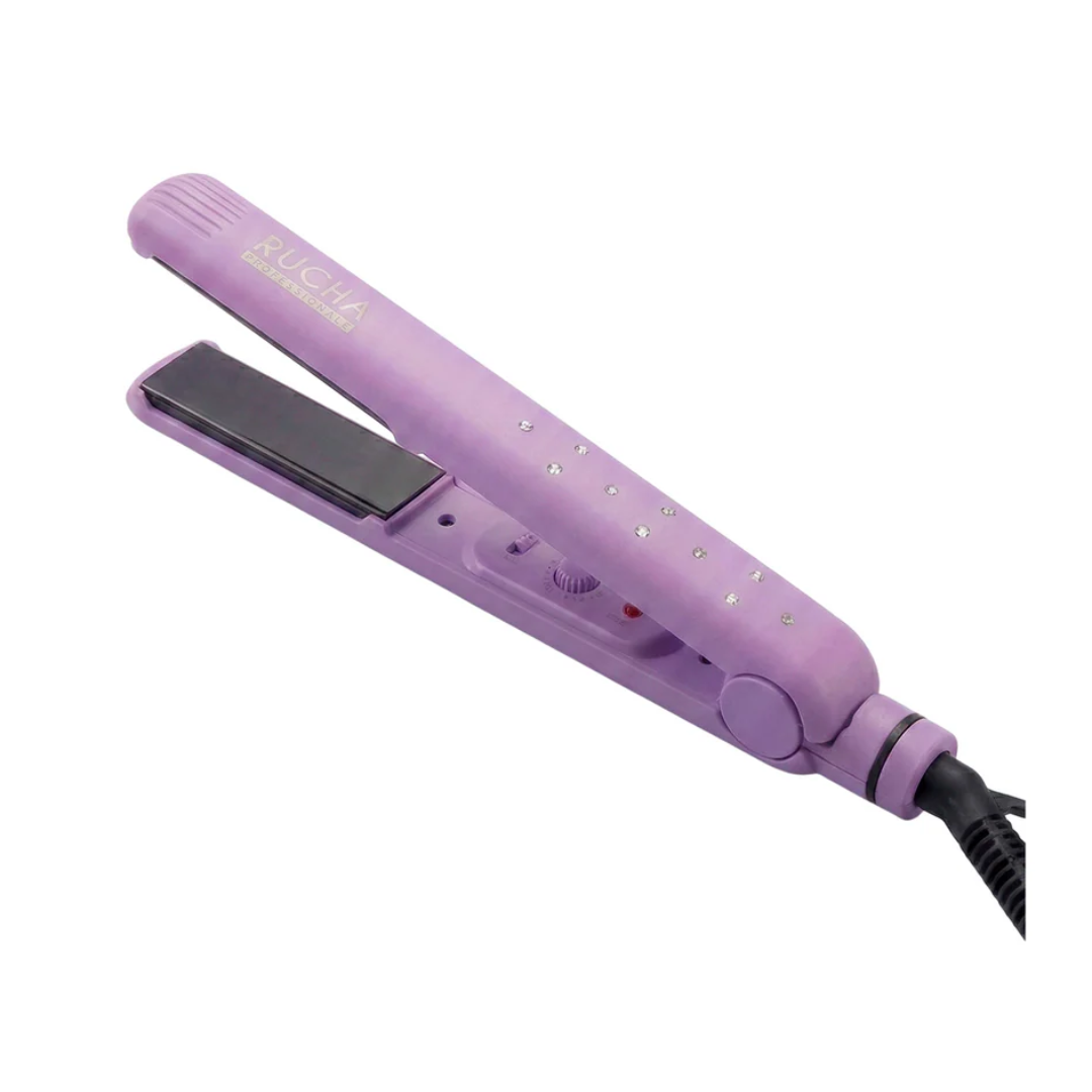 Plancha de Cabello Glow Up Colores 1" Lila Rucha