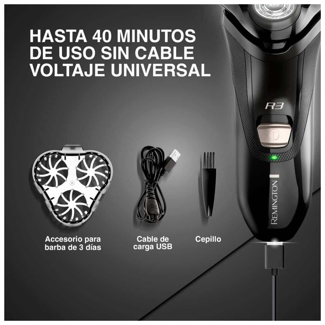 Afeitadora Inalámbrica Recargable  Remington