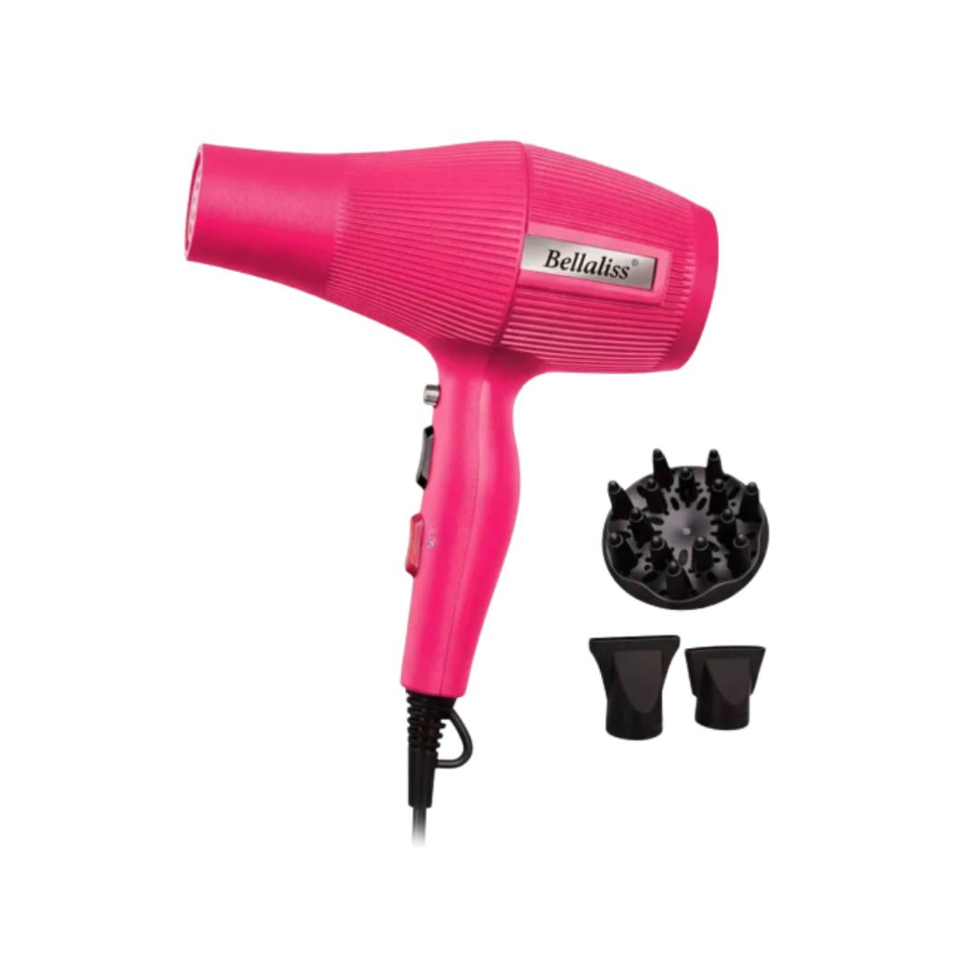 Secador de Cabellos Pro Hair Dryer 2000W Fucsia  BellaLiss