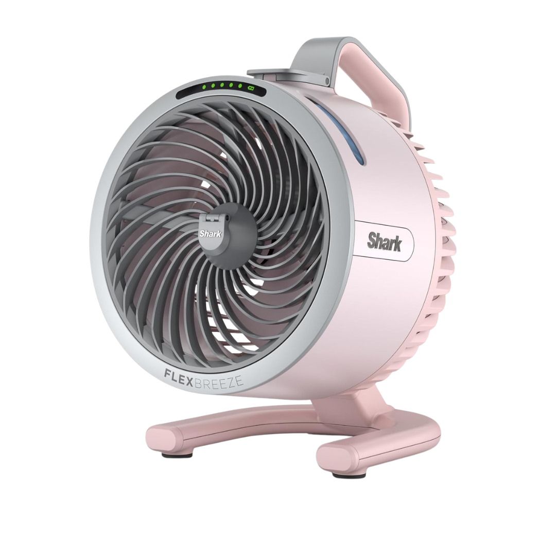 Ventilador portátil FlexBreeze HydroGo Rosado Shark