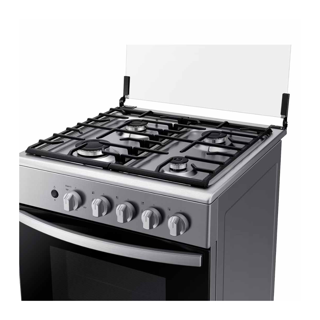 Cocina a Gas 4H de24" 60 cm+ Encendido Eléctrico +Tapa de Vidrio SAMSUNG