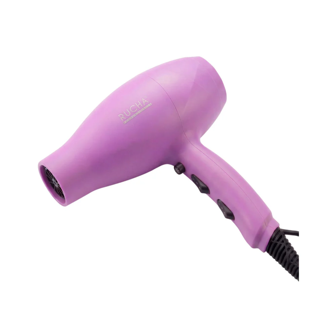 Secador Súper Turbo 21000 Colores Lila Rucha