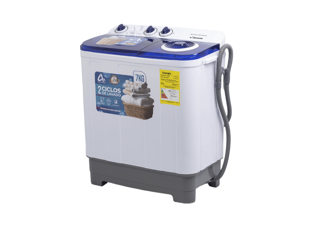 Lavadora Semiautomática 7Kg AS Electronic