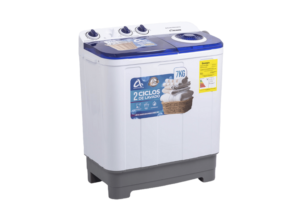 Lavadora Semiautomática 7Kg AS Electronic