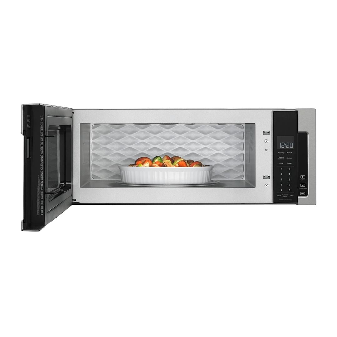 Microonda Campana Acero Negro 76 cm 1.1 Pies Cu Whirlpool