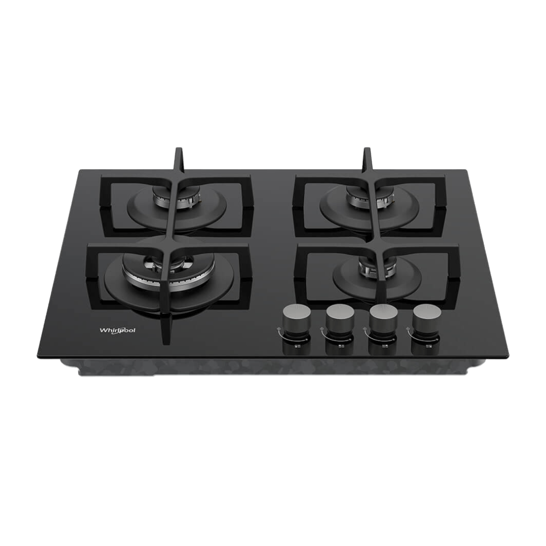 Tope a Gas de Vitrocerámica 23" 4 Hornillas Whirlpool
