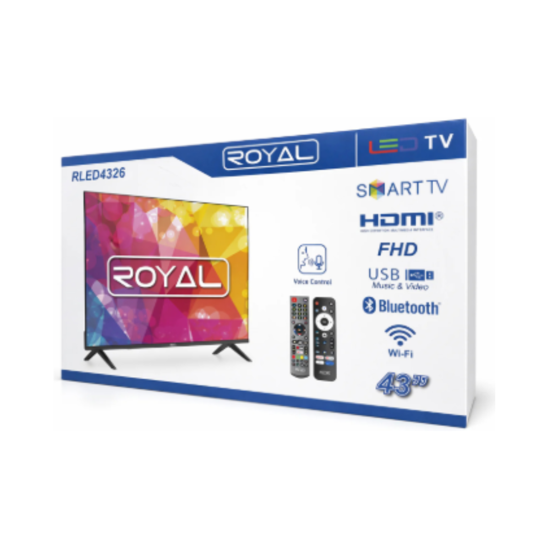 Televisor Smart TV de 43" FHD Royal