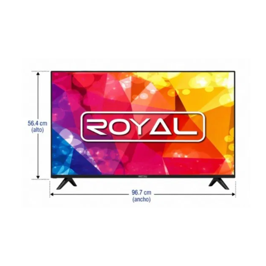 Televisor Smart TV de 43" FHD Royal