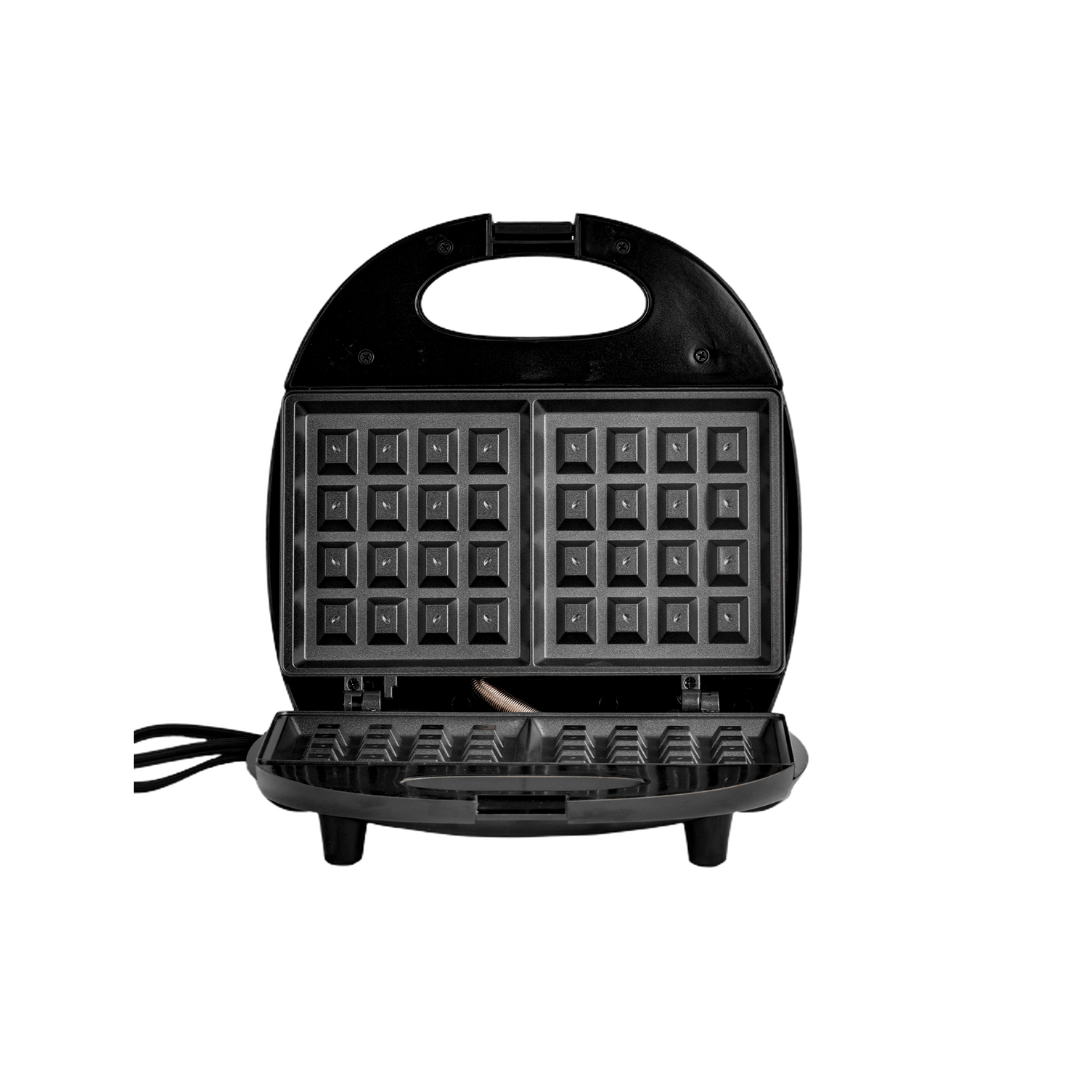 Waflera 2 Rebanadas 750W 65 cm Negra Admiral